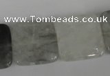 CCQ412 15.5 inches 20*20mm square cloudy quartz beads wholesale