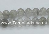 CCQ51 15.5 inches 8mm round cloudy quartz beads wholesale