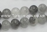 CCQ52 15.5 inches 10mm round cloudy quartz beads wholesale