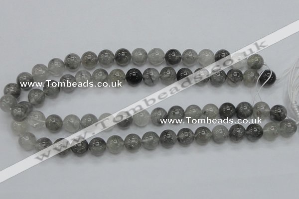 CCQ53 15.5 inches 12mm round cloudy quartz beads wholesale