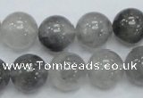 CCQ54 15.5 inches 14mm round cloudy quartz beads wholesale