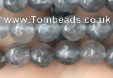 CCQ581 15.5 inches 6mm faceted round cloudy quartz beads wholesale