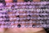 CCQ588 15.5 inches 4mm round cloudy quartz beads wholesale