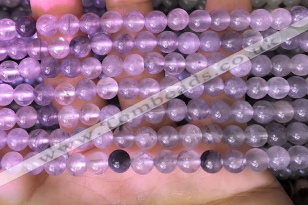 CCQ589 15.5 inches 6mm round cloudy quartz beads wholesale