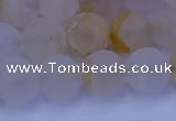 CCR373 15.5 inches 10mm round matte citrine beads wholesale