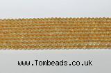 CCR377 15.5 inches 4.5-5mm round citrine gemstone beads wholesale