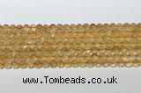 CCR378 15.5 inches 6mm round citrine gemstone beads wholesale