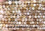 CCR430 15 inches 5mm round citrine beads wholesale
