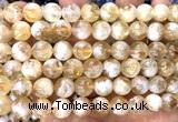 CCR434 15 inches 10mm round citrine beads wholesale