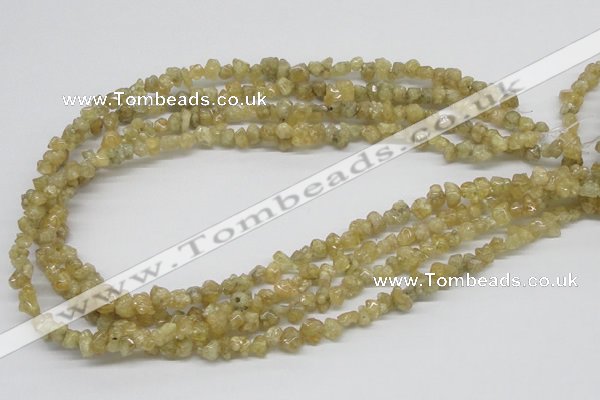 CCR84 15.5 inches 7mm chip citrine gemstone beads wholesale