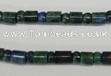 CCS152 15.5 inches 4*6mm rondelle & 6*7mm tube dyed chrysocolla beads