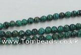 CCS201 15.5 inches 4mm round natural Chinese chrysocolla beads