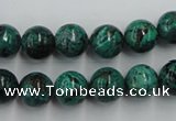 CCS204 15.5 inches 10mm round natural Chinese chrysocolla beads