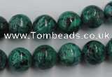 CCS205 15.5 inches 12mm round natural Chinese chrysocolla beads
