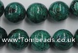 CCS206 15.5 inches 14mm round natural Chinese chrysocolla beads