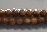 CCS352 15.5 inches 8mm round AB grade natural golden sunstone beads