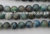 CCS502 15.5 inches 8mm round natural chrysocolla gemstone beads