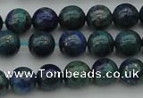 CCS522 15.5 inches 8mm round dyed chrysocolla gemstone beads