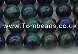 CCS523 15.5 inches 10mm round dyed chrysocolla gemstone beads