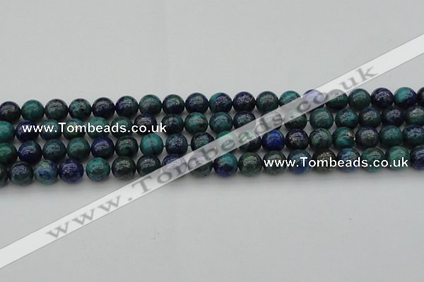 CCS523 15.5 inches 10mm round dyed chrysocolla gemstone beads