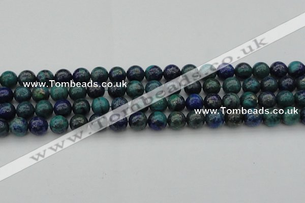 CCS524 15.5 inches 12mm round dyed chrysocolla gemstone beads