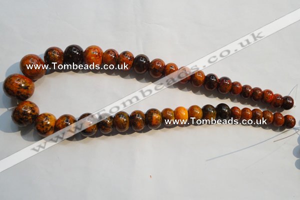 CCS566 15.5 inches 8*10mm - 12*16mm rondelle dyed chrysocolla beads