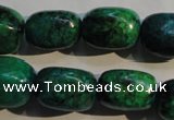 CCS647 15.5 inches 11*17mm nuggets dyed chrysocolla gemstone beads