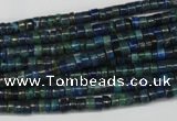 CCS75 15.5 inches 2*4mm heishi dyed chrysocolla gemstone beads