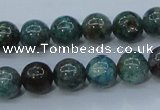 CCS752 15 inches 8mm round chrysocolla gemstone beads wholesale