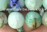 CCS869 15.5 inches 14mm round chrysocolla gemstone beads