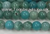 CCS872 15.5 inches 4mm round natural chrysocolla gemstone beads