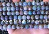 CCS889 15 inches 8mm round natural chrysocolla beads wholesale