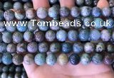 CCS890 15 inches 10mm round natural chrysocolla beads wholesale