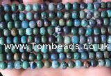 CCS893 15 inches 6mm round natural chrysocolla gemstone beads