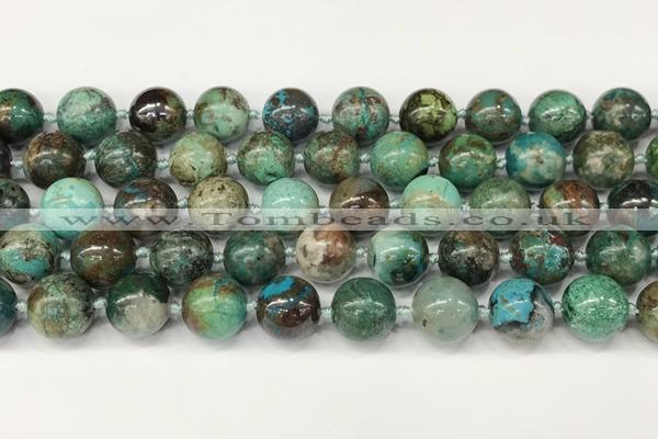 CCS902 15.5 inches 10mm round natural chrysocolla gemstone beads