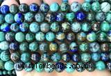 CCS951 15 inches 8mm round chrysocolla gemstone beads