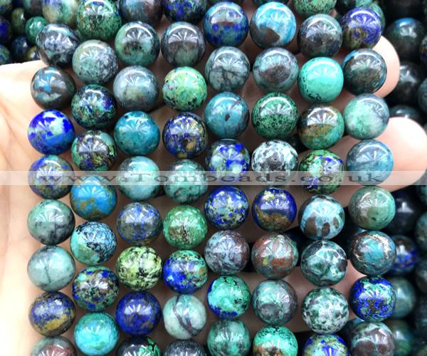 CCS952 15 inches 10mm round chrysocolla gemstone beads