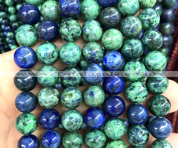 CCS963 15 inches 10mm round chrysocolla beads wholesale