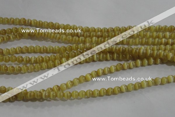 CCT1148 15 inches 3mm round tiny cats eye beads wholesale