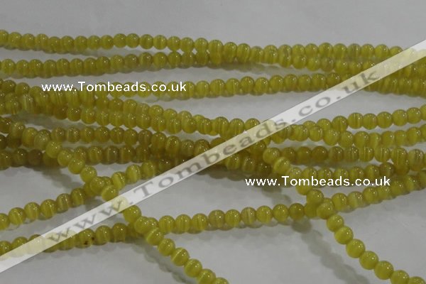 CCT1151 15 inches 3mm round tiny cats eye beads wholesale