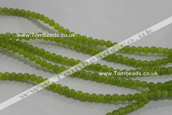 CCT1162 15 inches 3mm round tiny cats eye beads wholesale