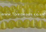 CCT1208 15 inches 4mm round cats eye beads wholesale