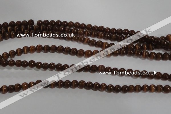 CCT1218 15 inches 4mm round cats eye beads wholesale