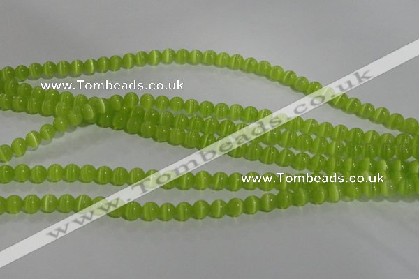 CCT1222 15 inches 4mm round cats eye beads wholesale