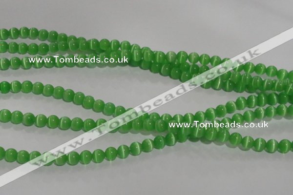 CCT1224 15 inches 4mm round cats eye beads wholesale