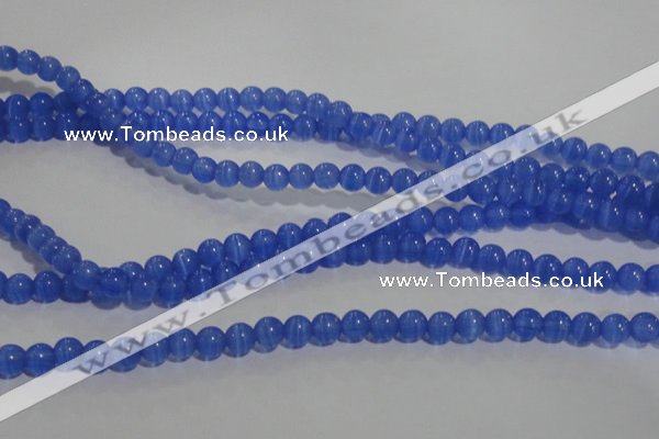 CCT1230 15 inches 4mm round cats eye beads wholesale