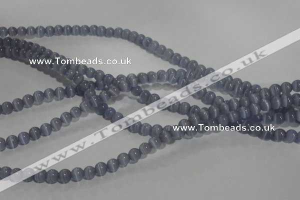 CCT1235 15 inches 4mm round cats eye beads wholesale