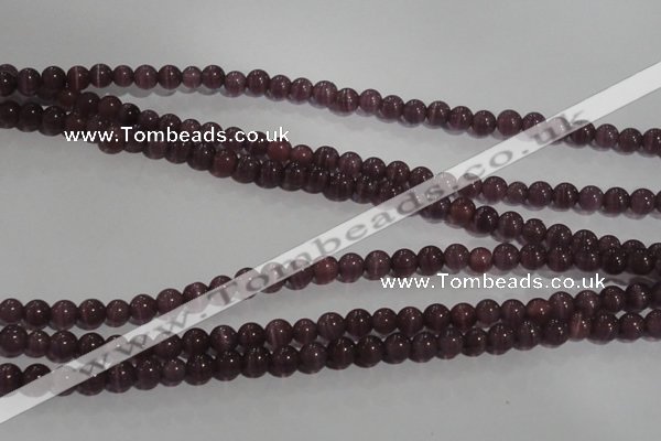 CCT1238 15 inches 4mm round cats eye beads wholesale