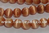 CCT1265 15 inches 5mm round cats eye beads wholesale