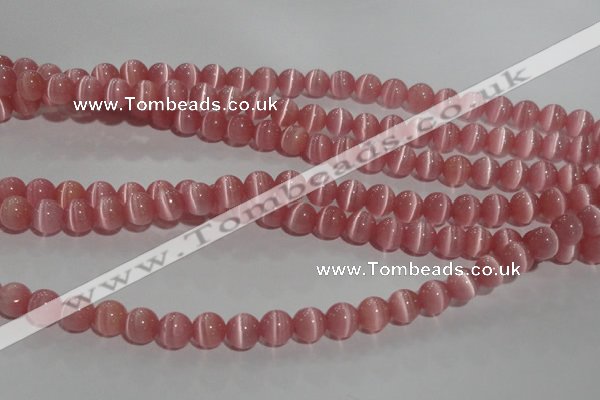 CCT1267 15 inches 5mm round cats eye beads wholesale